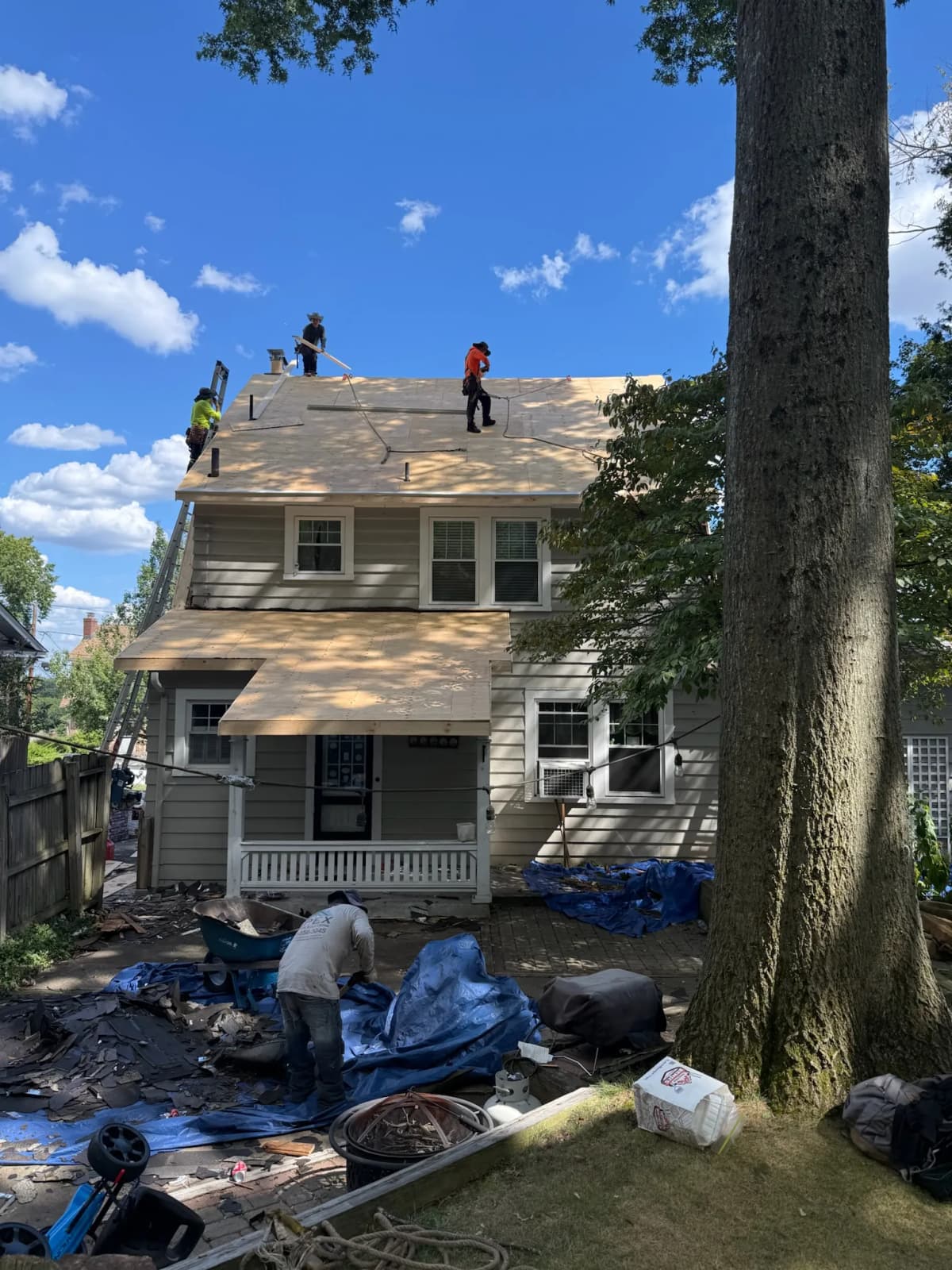 Roof Repair project 1